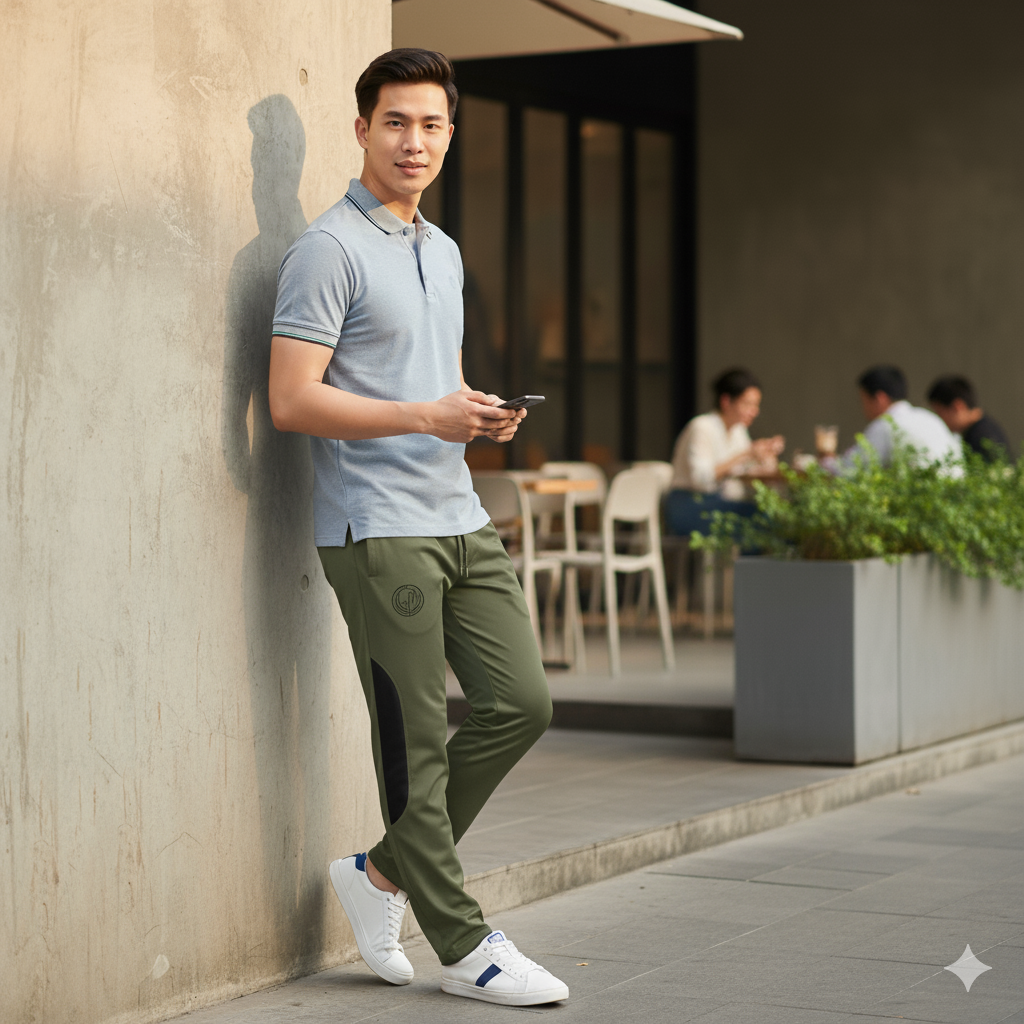 olive premium trousers olive premium trousers